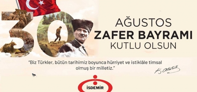 '30 AĞUSTOS ZAFER BAYRAMI KUTLU OLSUN'