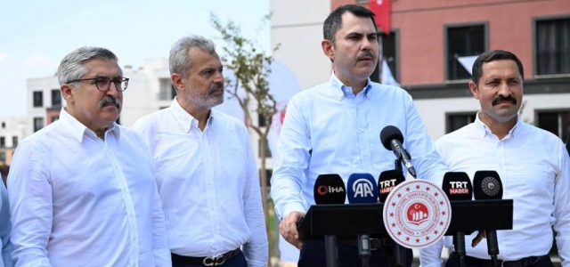 Bakan Murat Kurum Hatay'da