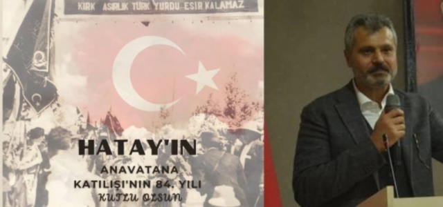 Başkan Mehmet Öntürk'ten Hatay Mesajı