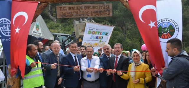 Belen Dostluk Parkı Açıldı