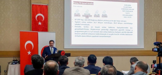 HATAY VALİSİ MUSTAFA MASATLI: ‘HATAY YENİDEN DOĞUYOR'