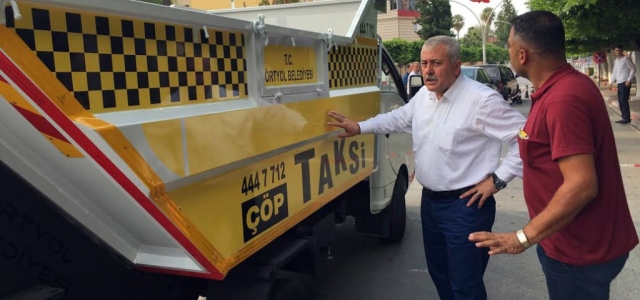 Hatay'da İlk Çöp Taksi Dörtyol'da!