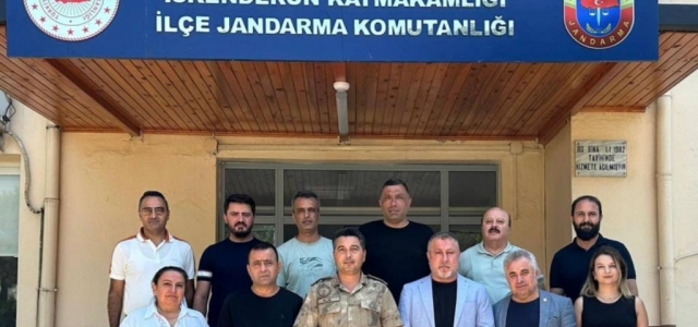 İlçe Jandarma Komutanı Mustafa Açık Göreve Başladı