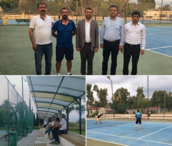 Kort Tenis Turnuvası Başladı