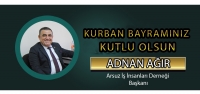 Adnan Ağır'dan Bayram Mesajı