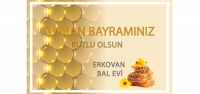 Erkovan Bal Evi'nden Bayram Mesajı